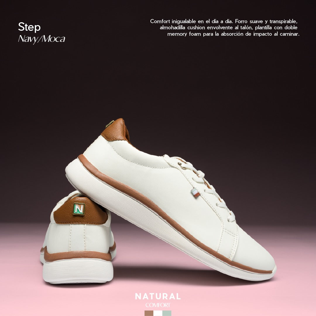STEP WHITE/MOCA