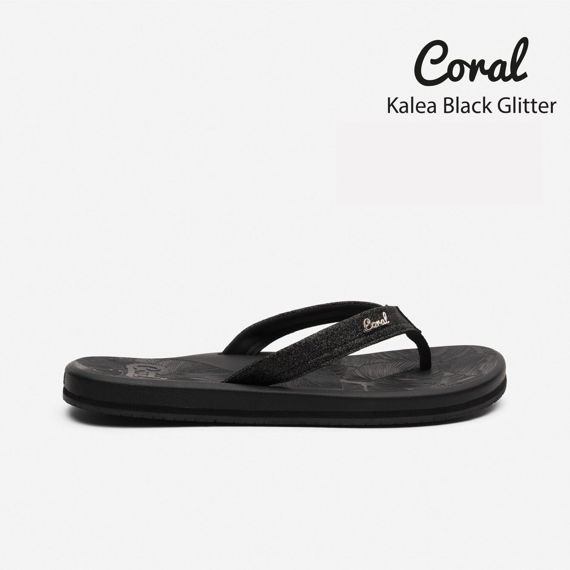 Kalea Black Glitter